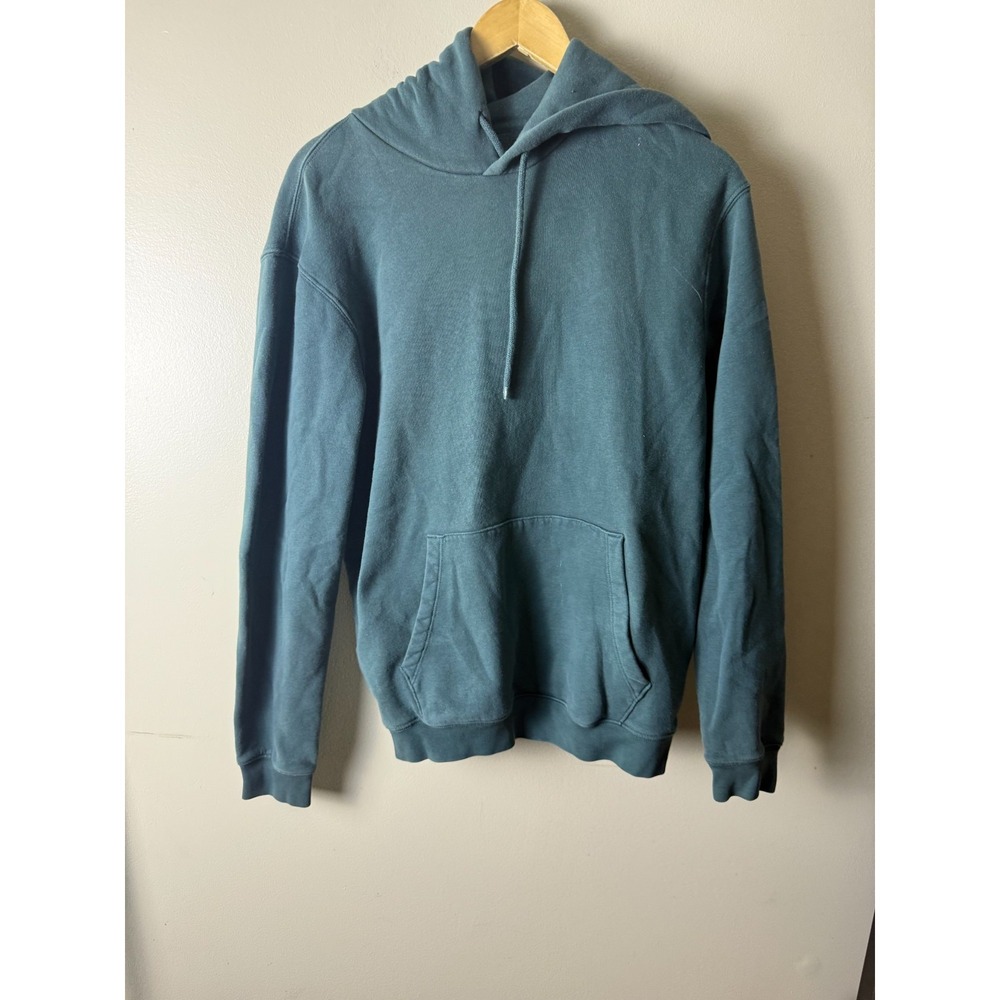GAP Pullover Blank Hoodie Sweatshirt Mens S Green Casual